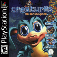Creatures Raised In Space Playstation  box art